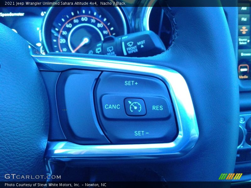 Nacho / Black 2021 Jeep Wrangler Unlimited Sahara Altitude 4x4