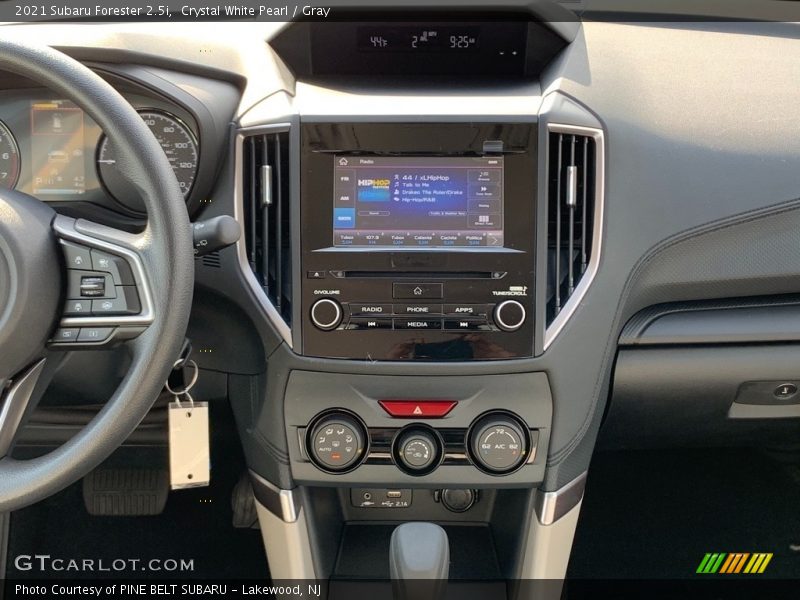 Crystal White Pearl / Gray 2021 Subaru Forester 2.5i