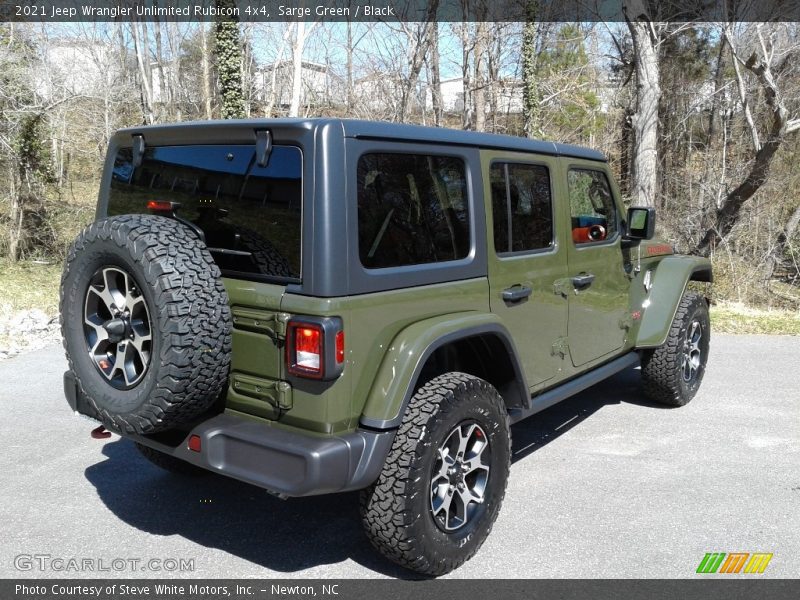 Sarge Green / Black 2021 Jeep Wrangler Unlimited Rubicon 4x4