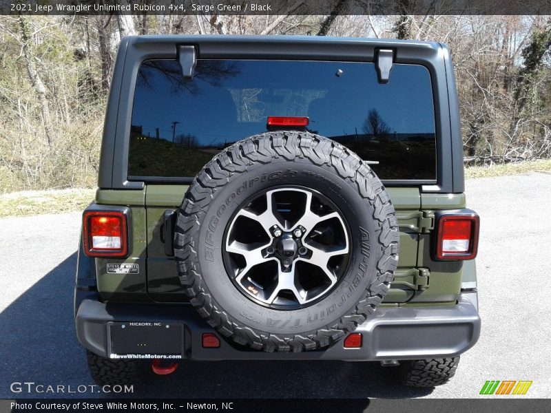 Sarge Green / Black 2021 Jeep Wrangler Unlimited Rubicon 4x4
