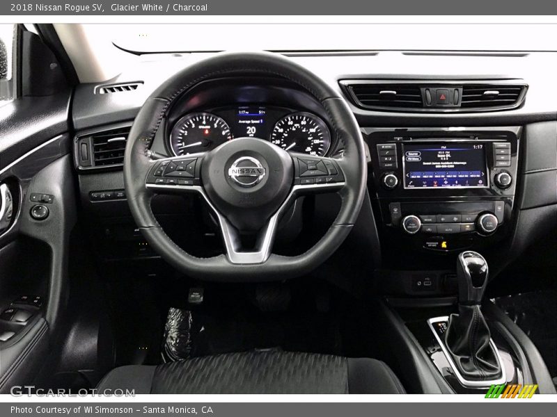 Dashboard of 2018 Rogue SV