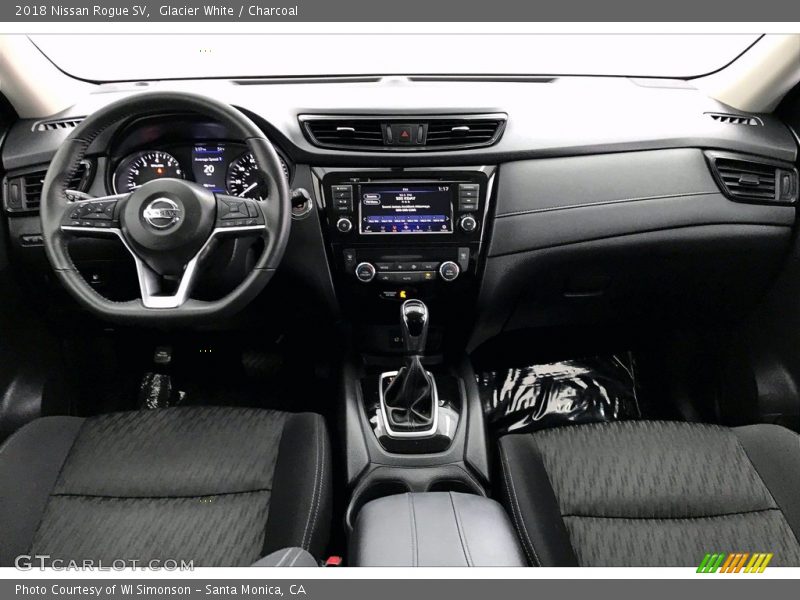 Dashboard of 2018 Rogue SV