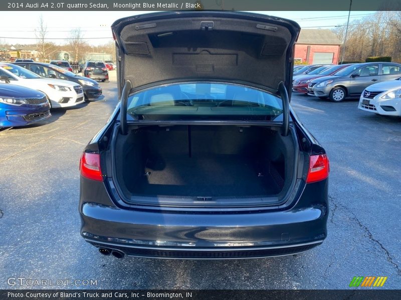 Moonlight Blue Metallic / Black 2014 Audi A4 2.0T quattro Sedan