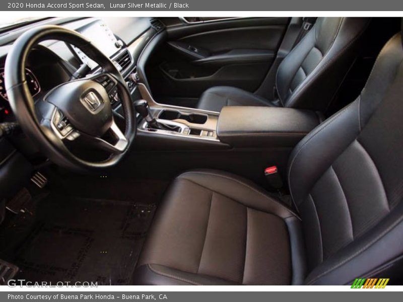 Lunar Silver Metallic / Black 2020 Honda Accord Sport Sedan