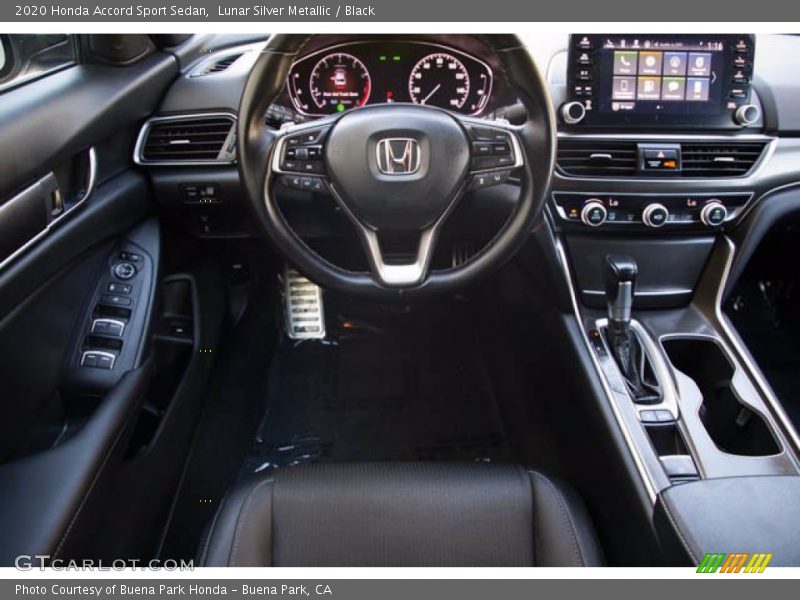 Lunar Silver Metallic / Black 2020 Honda Accord Sport Sedan