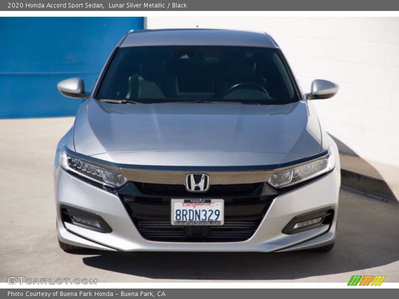 Lunar Silver Metallic / Black 2020 Honda Accord Sport Sedan