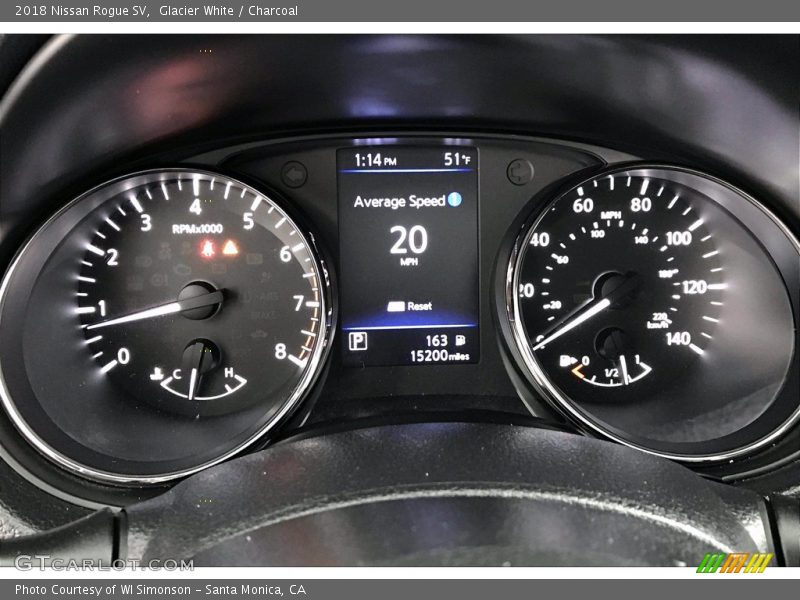  2018 Rogue SV SV Gauges