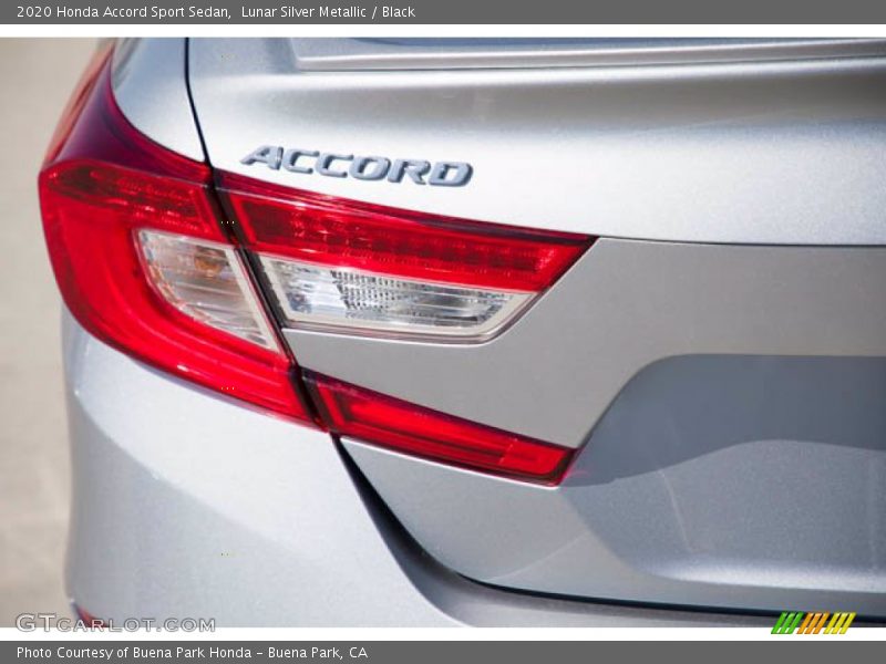 Lunar Silver Metallic / Black 2020 Honda Accord Sport Sedan