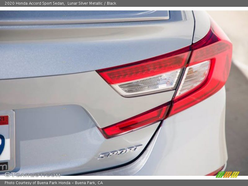 Lunar Silver Metallic / Black 2020 Honda Accord Sport Sedan