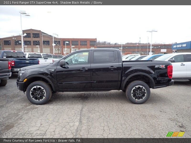 Shadow Black Metallic / Ebony 2021 Ford Ranger STX SuperCrew 4x4