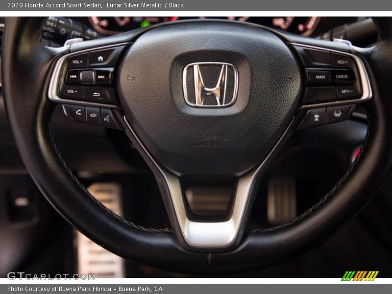 Lunar Silver Metallic / Black 2020 Honda Accord Sport Sedan