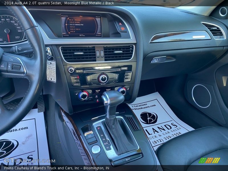 Moonlight Blue Metallic / Black 2014 Audi A4 2.0T quattro Sedan
