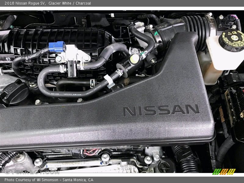  2018 Rogue SV Engine - 2.5 Liter DOHC 16-Valve CVTCS 4 Cylinder