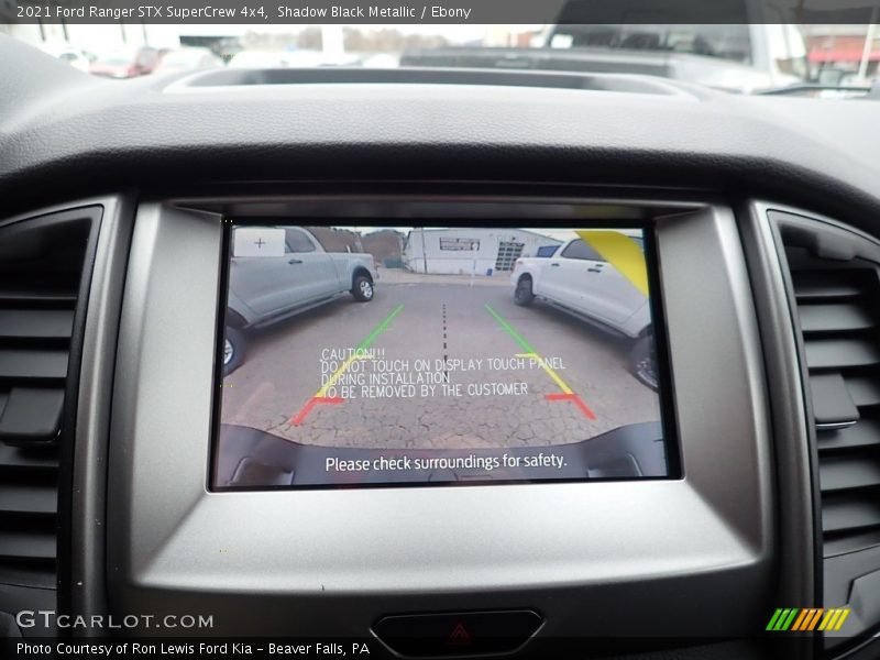 Shadow Black Metallic / Ebony 2021 Ford Ranger STX SuperCrew 4x4