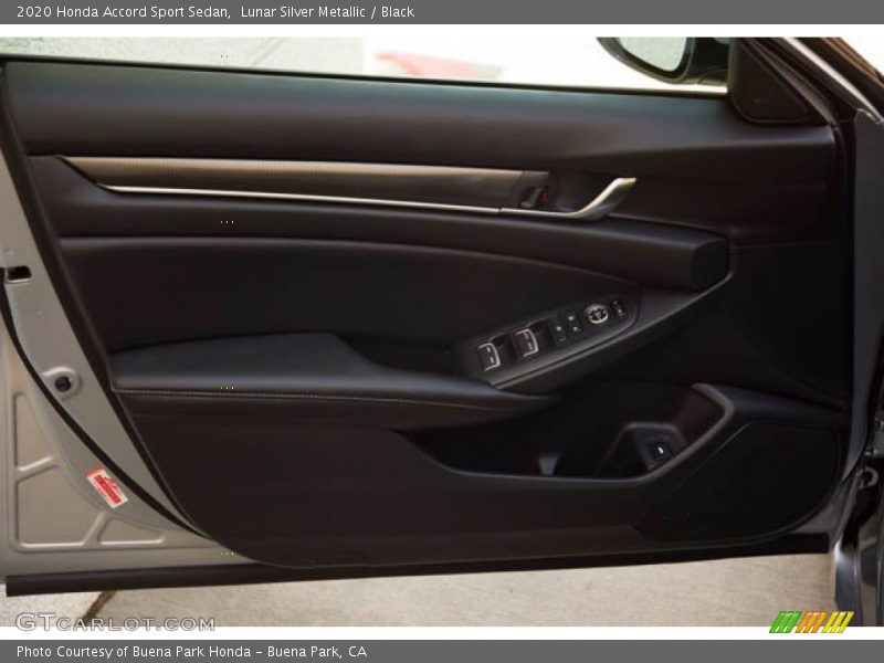 Lunar Silver Metallic / Black 2020 Honda Accord Sport Sedan