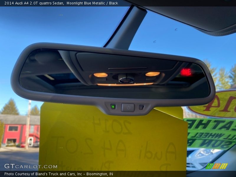 Moonlight Blue Metallic / Black 2014 Audi A4 2.0T quattro Sedan