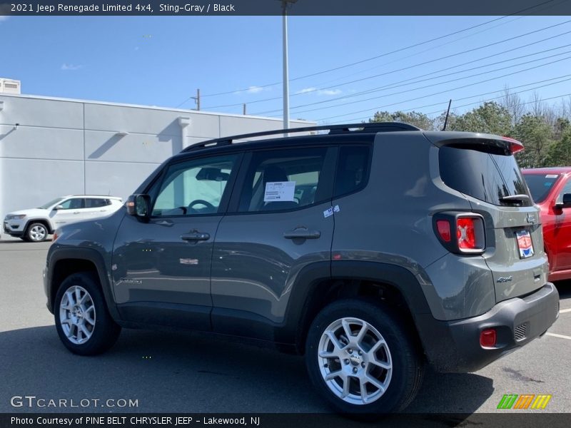 Sting-Gray / Black 2021 Jeep Renegade Limited 4x4