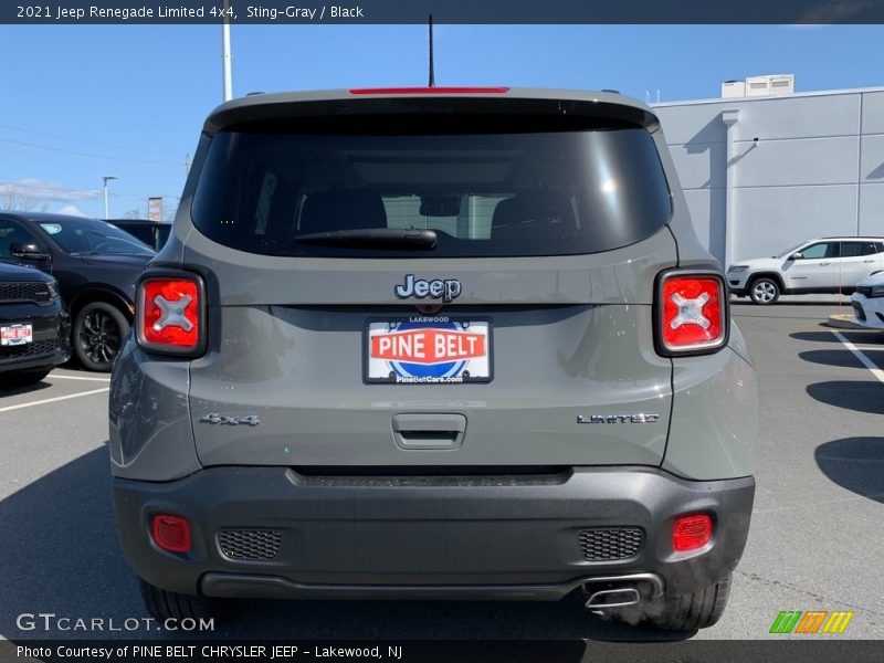 Sting-Gray / Black 2021 Jeep Renegade Limited 4x4