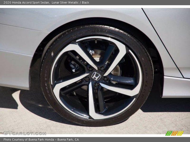 Lunar Silver Metallic / Black 2020 Honda Accord Sport Sedan