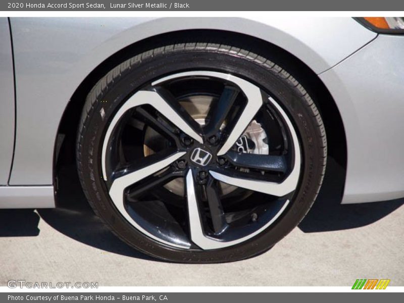 Lunar Silver Metallic / Black 2020 Honda Accord Sport Sedan