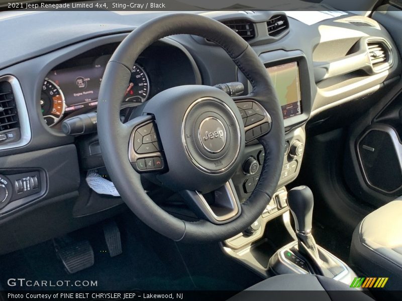 Sting-Gray / Black 2021 Jeep Renegade Limited 4x4