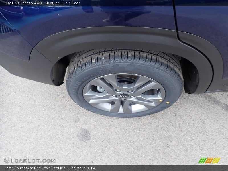 Neptune Blue / Black 2021 Kia Seltos S AWD