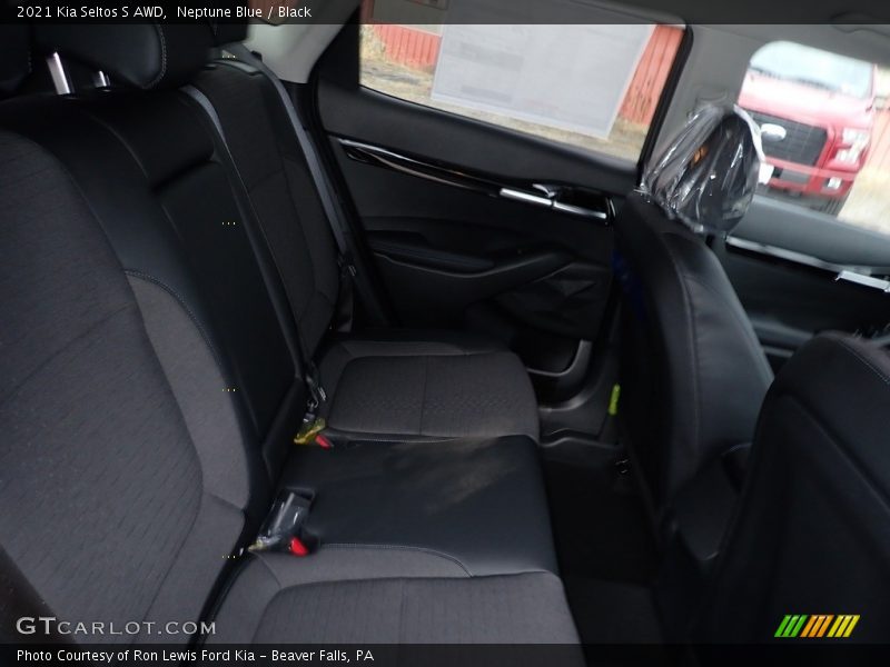 Neptune Blue / Black 2021 Kia Seltos S AWD