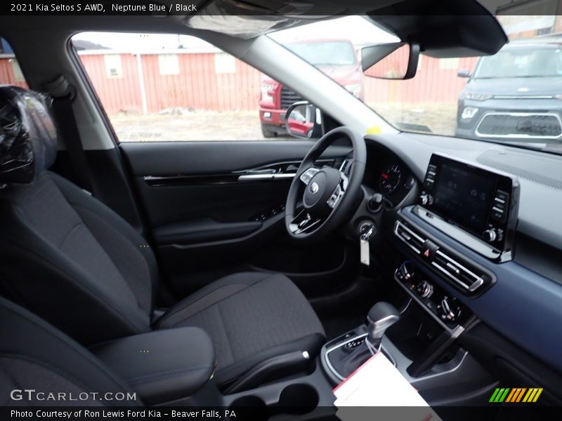 Neptune Blue / Black 2021 Kia Seltos S AWD