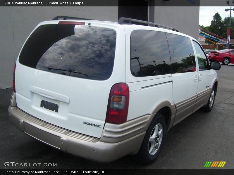 Summit White / Taupe 2004 Pontiac Montana
