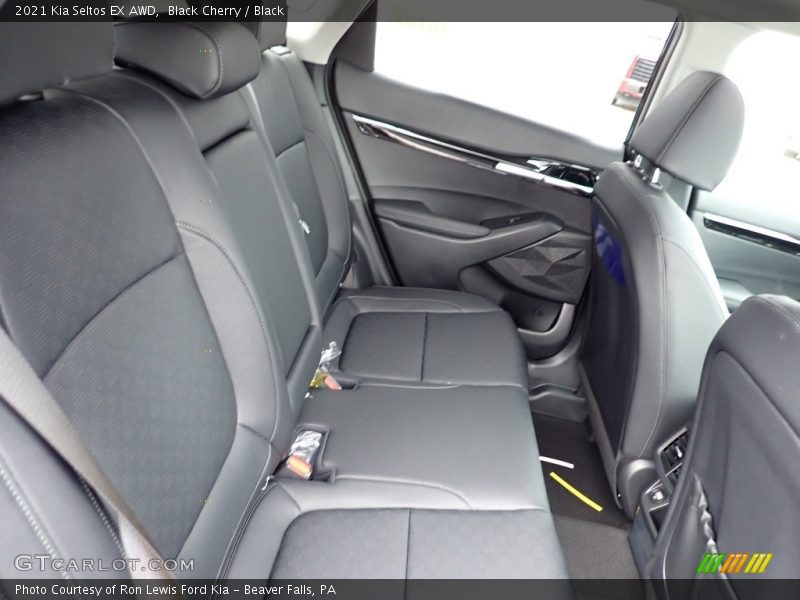Black Cherry / Black 2021 Kia Seltos EX AWD