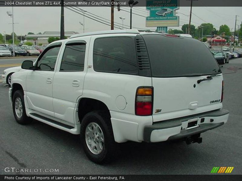 Summit White / Gray/Dark Charcoal 2004 Chevrolet Tahoe Z71 4x4