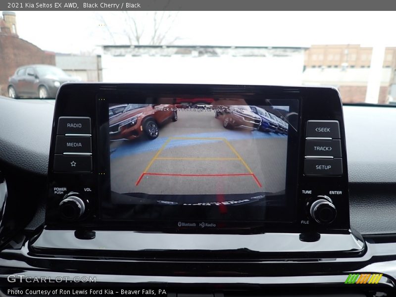 Black Cherry / Black 2021 Kia Seltos EX AWD