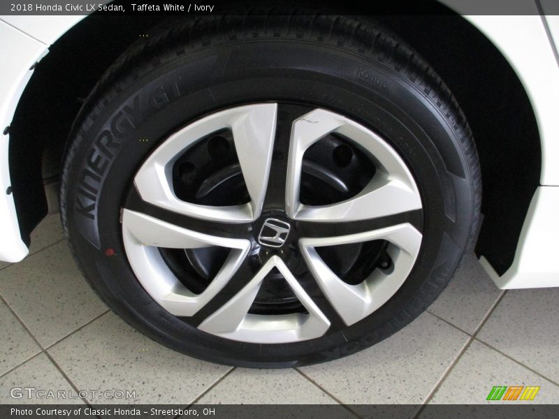 Taffeta White / Ivory 2018 Honda Civic LX Sedan