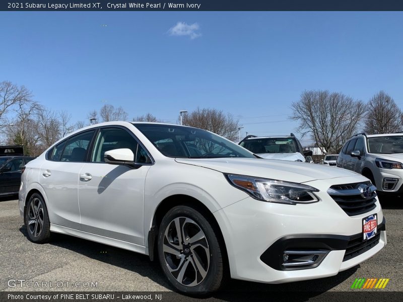 Crystal White Pearl / Warm Ivory 2021 Subaru Legacy Limited XT
