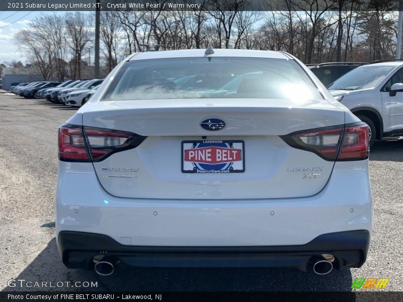 Crystal White Pearl / Warm Ivory 2021 Subaru Legacy Limited XT