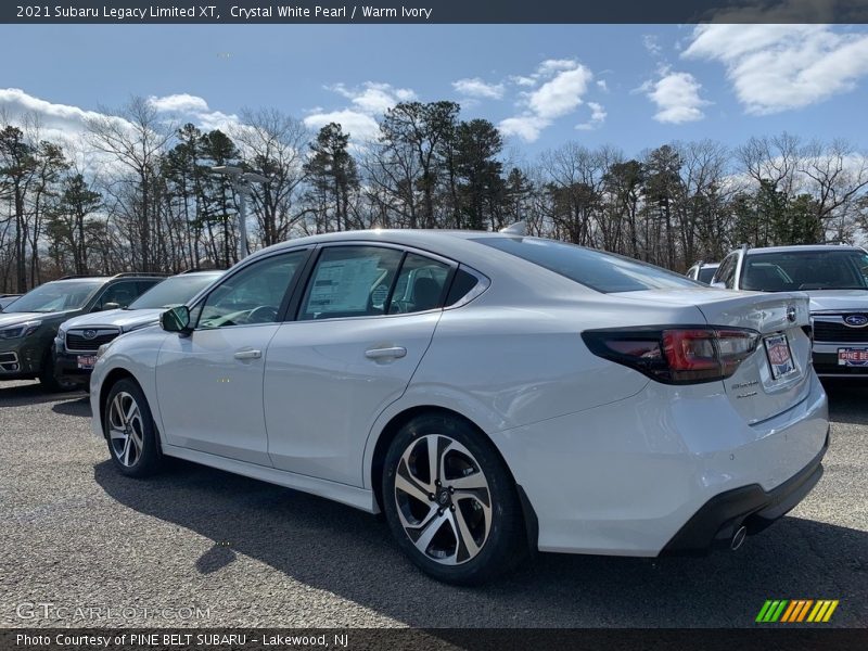Crystal White Pearl / Warm Ivory 2021 Subaru Legacy Limited XT