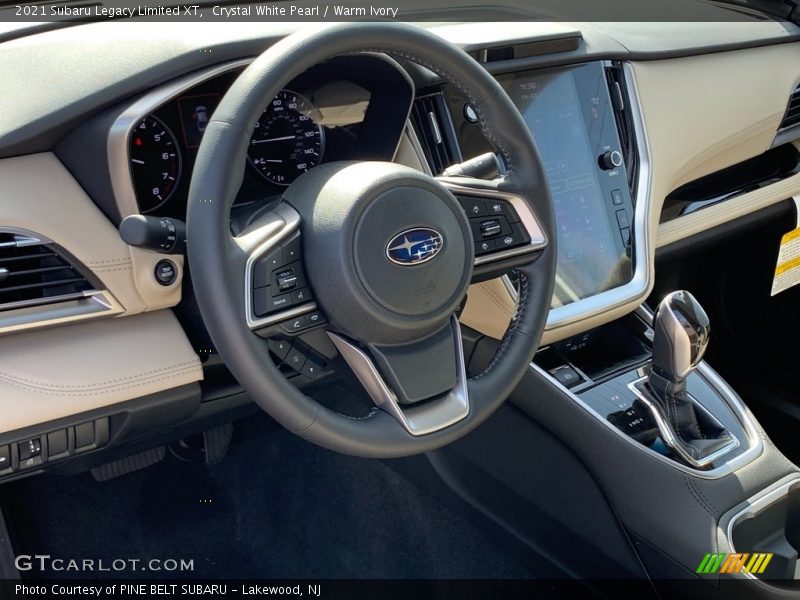 Crystal White Pearl / Warm Ivory 2021 Subaru Legacy Limited XT