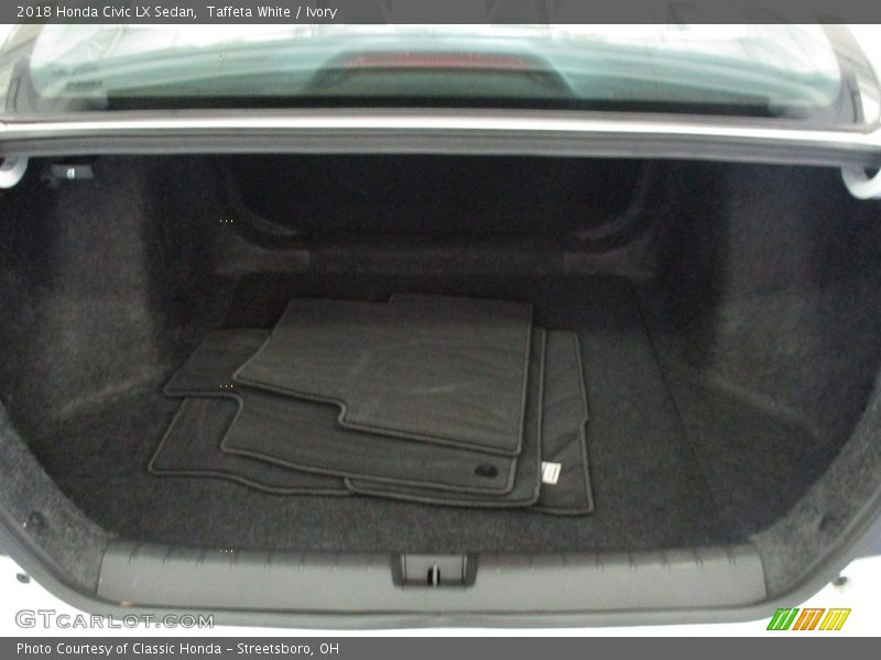 Taffeta White / Ivory 2018 Honda Civic LX Sedan