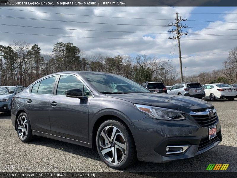 Magnetite Gray Metallic / Titanium Gray 2021 Subaru Legacy Limited