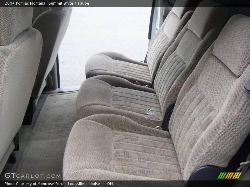 Summit White / Taupe 2004 Pontiac Montana