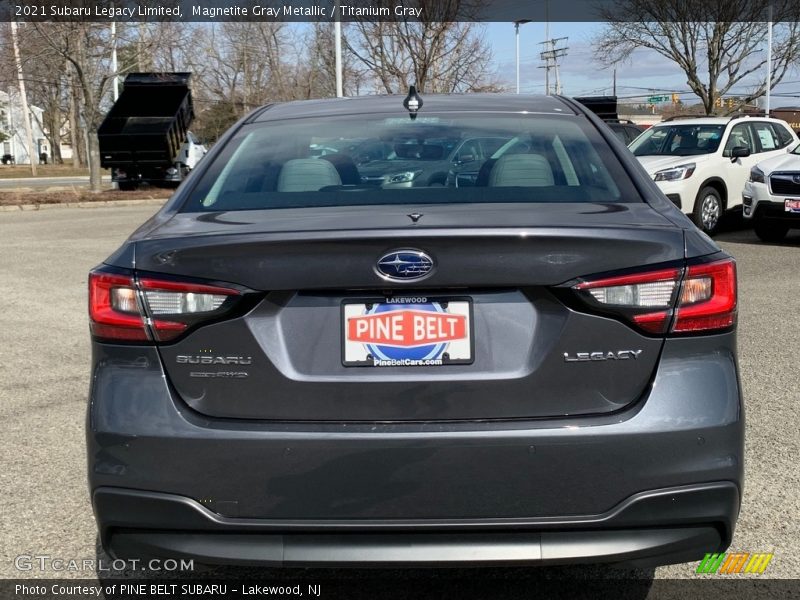 Magnetite Gray Metallic / Titanium Gray 2021 Subaru Legacy Limited