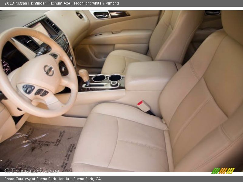 Moonlight White / Almond 2013 Nissan Pathfinder Platinum 4x4