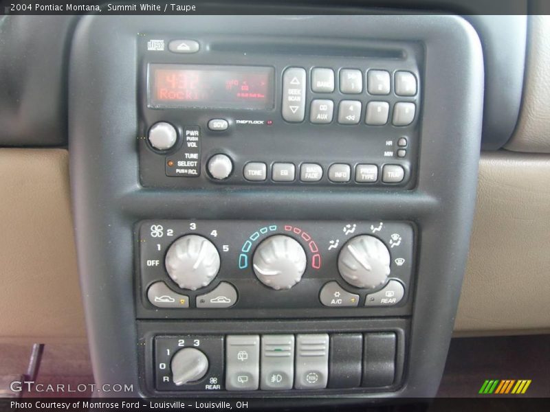 Summit White / Taupe 2004 Pontiac Montana