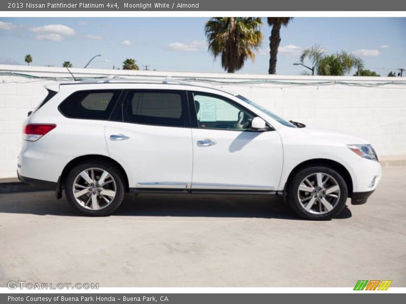 Moonlight White / Almond 2013 Nissan Pathfinder Platinum 4x4