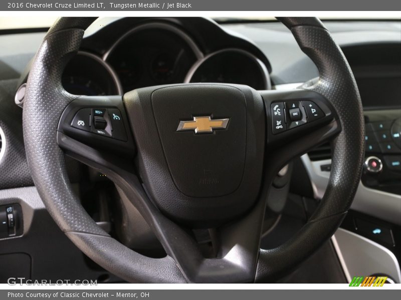 Tungsten Metallic / Jet Black 2016 Chevrolet Cruze Limited LT