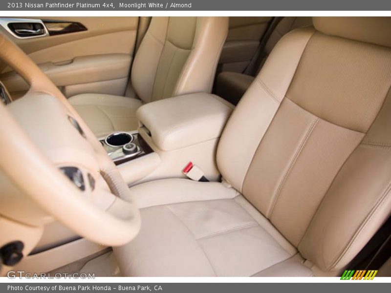 Moonlight White / Almond 2013 Nissan Pathfinder Platinum 4x4