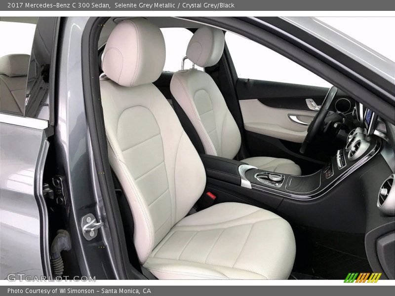 Selenite Grey Metallic / Crystal Grey/Black 2017 Mercedes-Benz C 300 Sedan