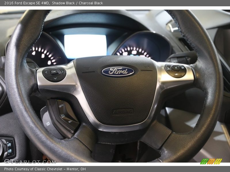 Shadow Black / Charcoal Black 2016 Ford Escape SE 4WD