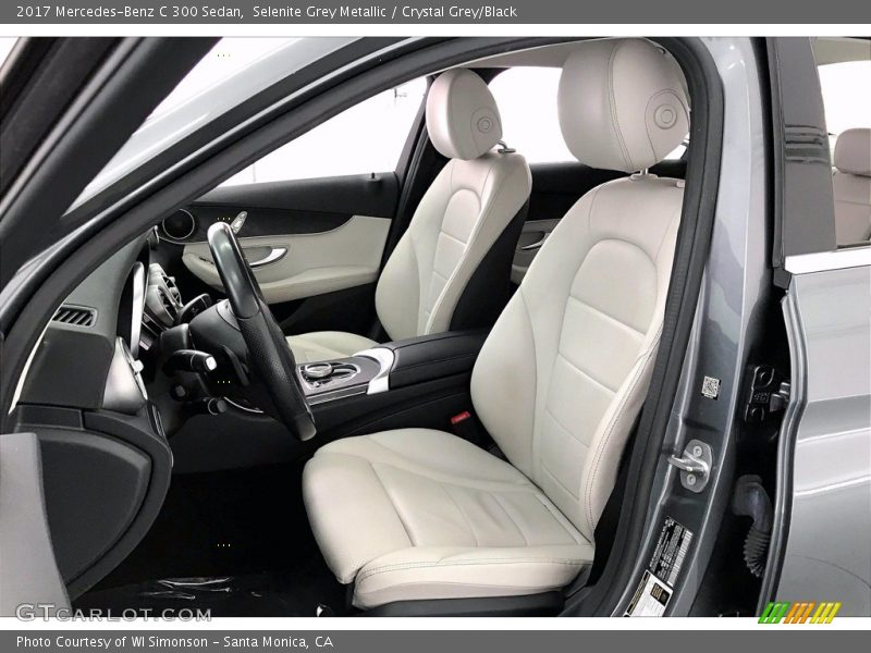 Selenite Grey Metallic / Crystal Grey/Black 2017 Mercedes-Benz C 300 Sedan