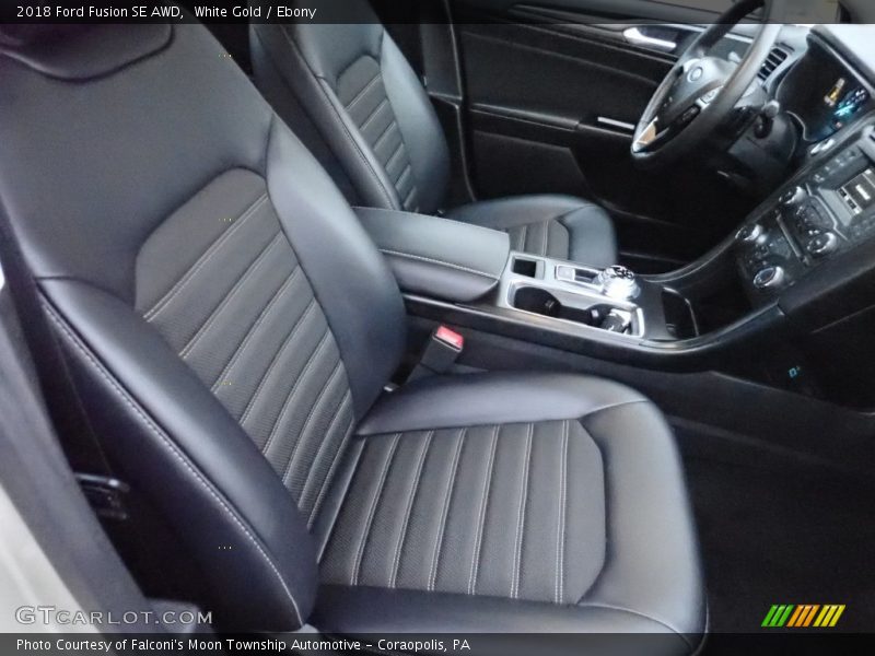 Front Seat of 2018 Fusion SE AWD